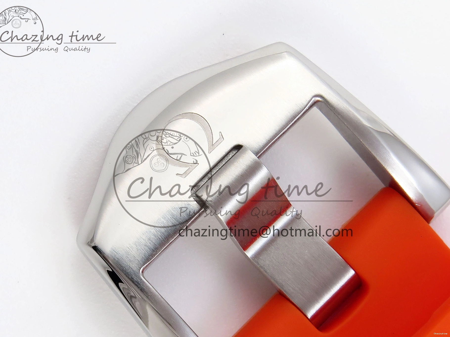 0313 Premium SEAMASTER PLANET OCEAN 6000M ULTRA DEEP 45.5MM SS TF 1:1 BEST EDITION GRAY DIAL ORANGE BEZEL ON RUBBER STRAP A 7761